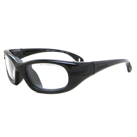 PROGEAR EG-M1020 SHINY METALLIC BLACK EYEGLASSES SUNGLASSES FRAME 52-18-122 - Picture 2 of 3